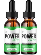 (2 Pack) Power Drops – PowerDrops Extra Strength All Natural Organic
