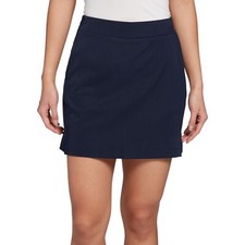 Lady Hagen Women's 16  Perforated Golf Skort, Small, Navy Blue