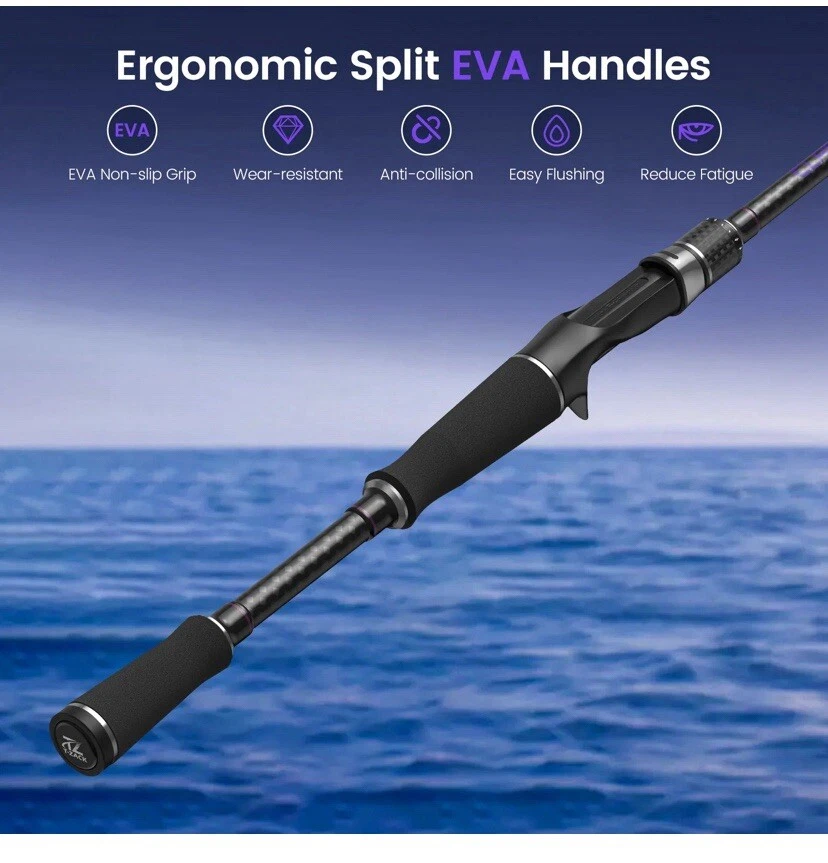 T-ZACK Classic Spinning Rod 7’2” - Image 3 of 4