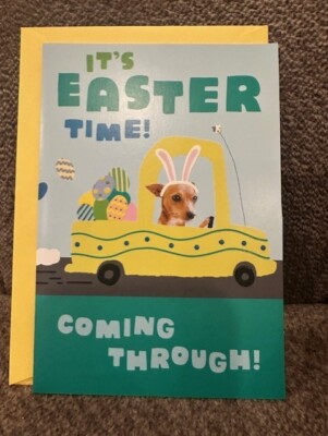 Its Easter Time Coming Through Hallmark Card Special Kid TXC600