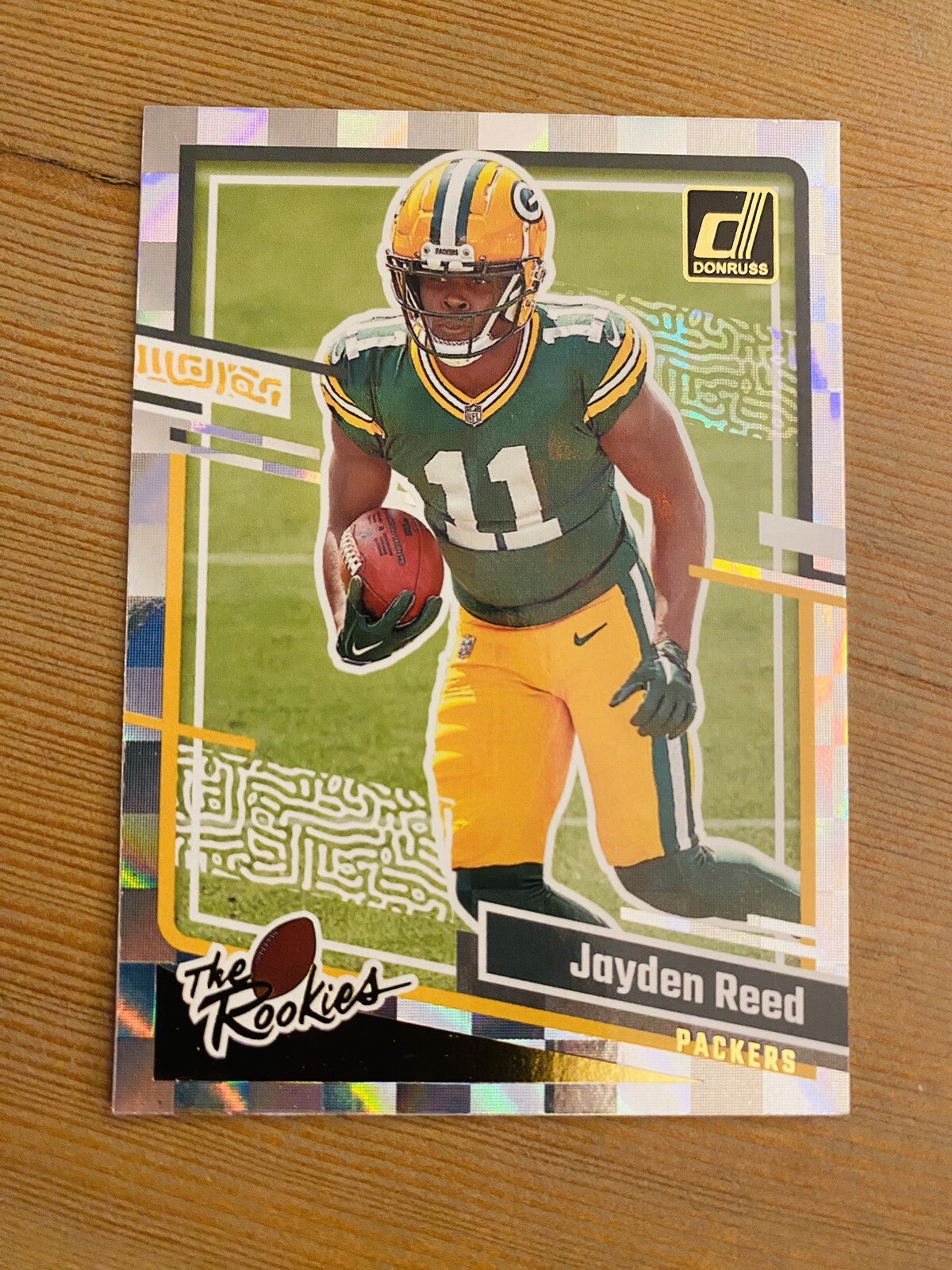 Jayden Reed 2023 Panini Donruss The Rookies #15 Green Bay Packers Rc