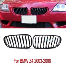 Kühlergrill Für BMW Z4 E85 2003-2008 Front Grill Nieren Glänzend Kühlergitter