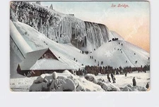 PPC Postcard NY New York Niagara Falls Ice Bridge #1