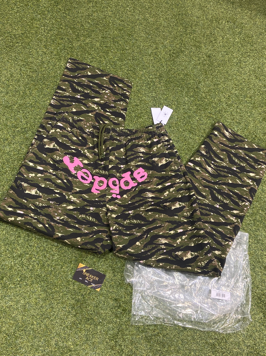 Tiger Camo Sp5der OG Web Sweatpants V2: L | eBay