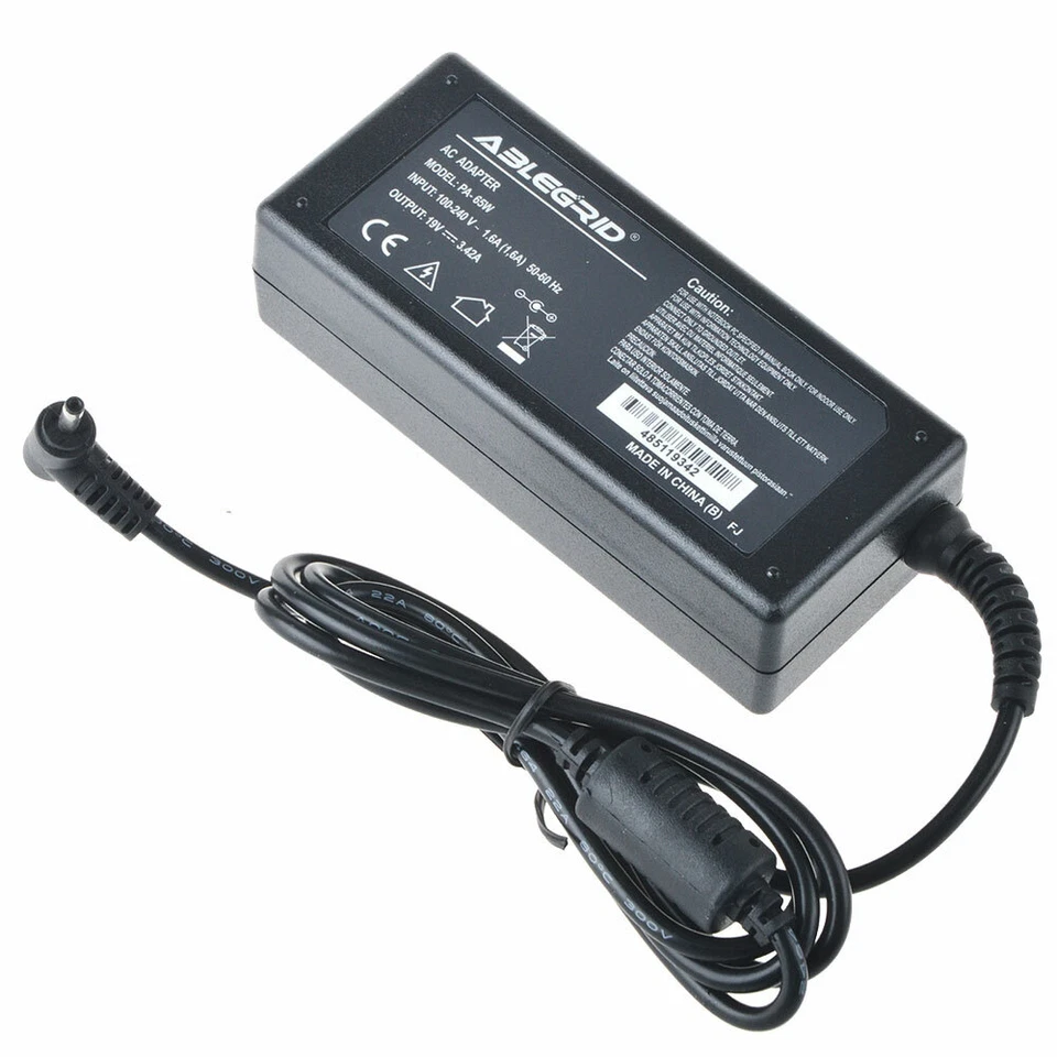 AC Adapter Charger Power Supply Cord for Acer Aspire one Cloudbook AO1-132-C3T3 - Image 3 of 4