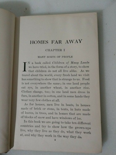 1923 HC Fairgrieve and Young Human Geography by Grades Book Two Homes Far Away - Picture 8 of 10