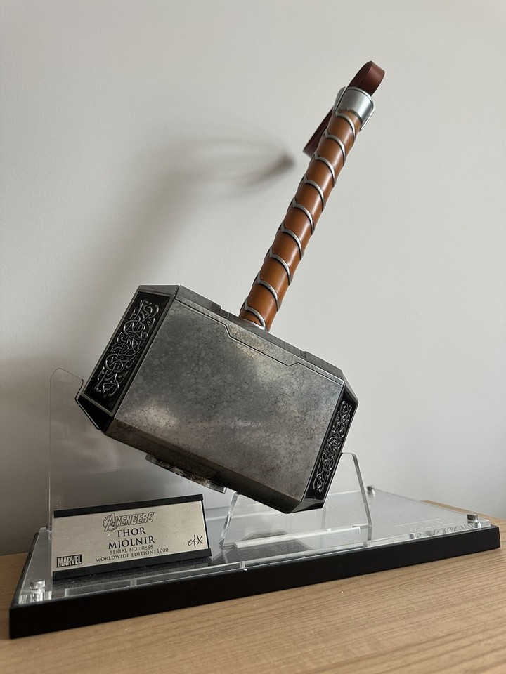 EFX Thor Hammer Mjolnir Marvel RARE 858/1000 eBay