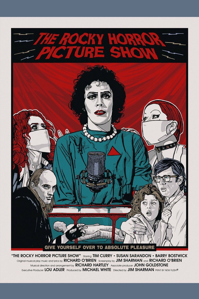 LIMITED TO 75 The Rocky Horror Picture Show NEW FLESH Art Film