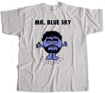 Jeff Lynne ELO Mr Blue Sky Shirt Funny White Uniex S-2345XL UU189