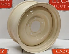 18" x 8" LUCARI CREAM Classic steel wheel Fits Land Rover Defender 90 110