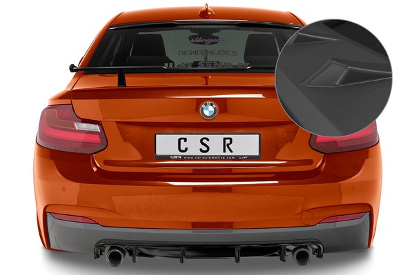 CSR Heckansatz ABS Lackierfreundlich FüR BMW 2Er (F22 / F23) Coupe Und Cabrio-image