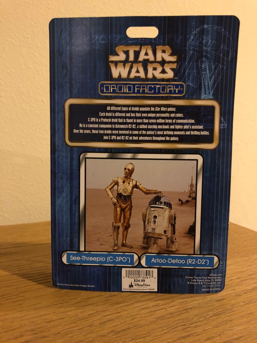 Disney Parks Star Wars 40th Anniversary Droid Factory R2-D2