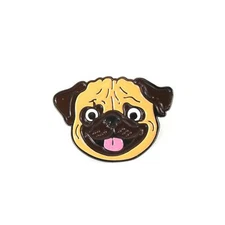 Pug Pin Custom Lapel The Pug Pin Pet-  dog Pin
