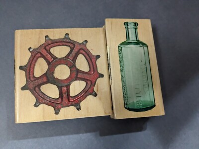 Inkadinkado Wood Stamp, Steampunk Boo