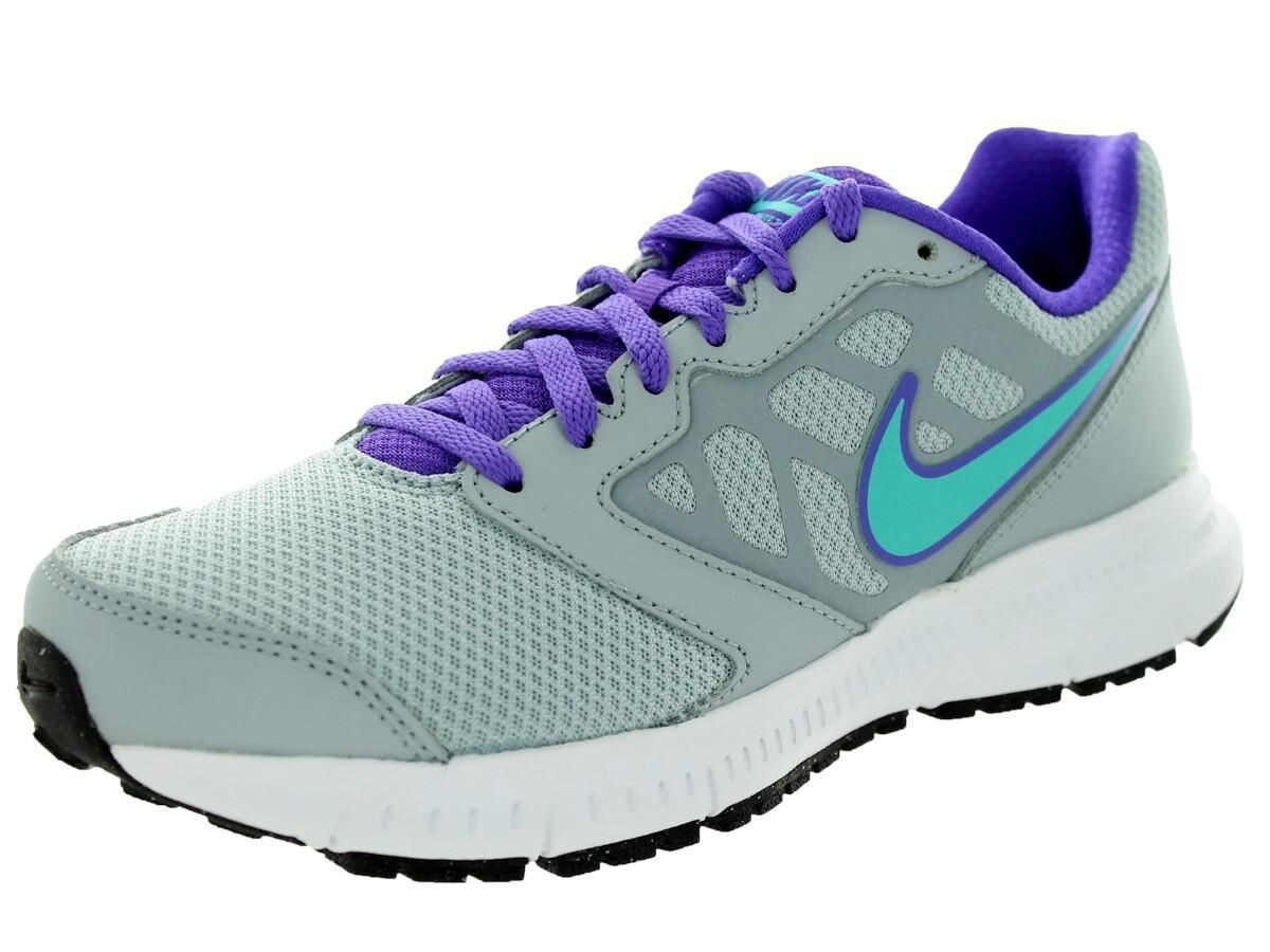 Nike DOWNSHIFTER 6 Women's Gray Purple White Athletic Sneakers Shoes US 6 NIB