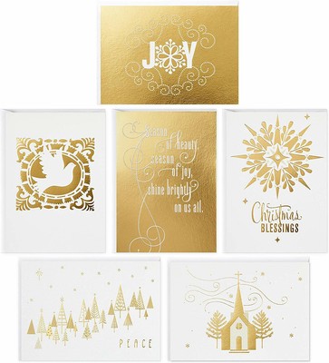 Hallmark Thomas Kinkade Box of 16 Christmas Card plus 17 ...