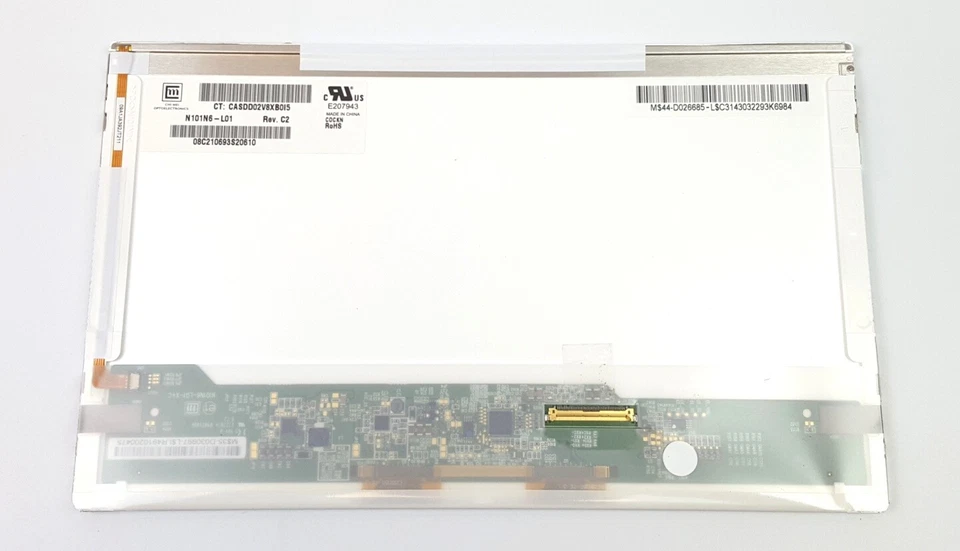 Chimei 10.1" 1024x576 WSVGA 40pin Laptop Matte LCD Display Screen N101N6-L01 - Image 3 of 4