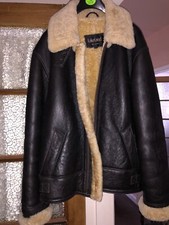 Lakeland Sheepskin Flying Jacket 14 Genuine Original  R.r.p£895