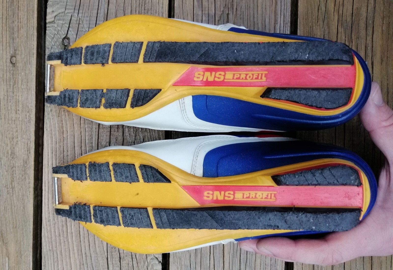 SALOMON Scarponi da sci di fondo Adidas vintage profilo SNS EUR 40 250 mm