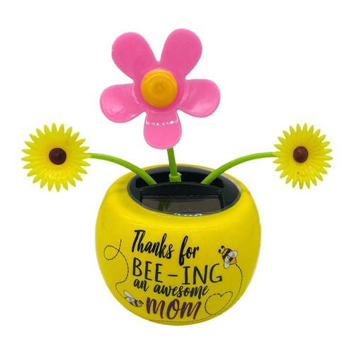 Solar Dancing Toy Flower Solar powered automatic swing car U1S6