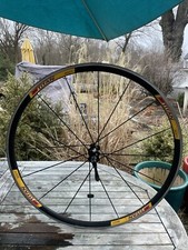 Forte Titan 1620-bladed Spoke Lightweight Black Aluminum 700c Front Wheel Only