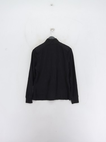 Ralph Lauren Women's Hoodie L Black Graphic Cotton with Elastane Full Zip - Picture 2 of 6