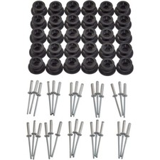 Befestigungssatz für Anhängernetze und Planen Rundkopf