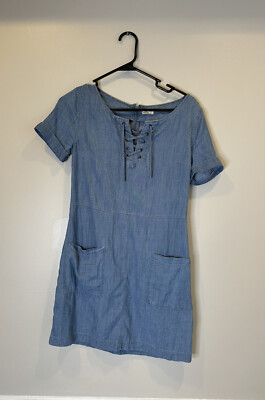 Hollister Denim Dress Women's Extra Small Xs Fall