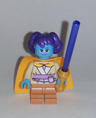 LEGO Star Wars - Lys Solay - Figur Minifigur Kai Tenoo Yoda Young Jedi 75358