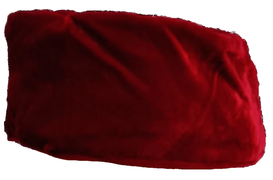 GORRA FUMADOR Repro 1800 Estilo Victoriano Rojo Oscuro Terciopelo Talla Mediana Foto 4 de 4
