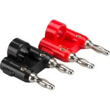 Hosa Dual Banana Plugs, 2-pack – BNA-200