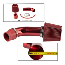 3'' Car Cold Air Intake Filter Induction Pipe Kit w/ Aluminum Power Flow Hose