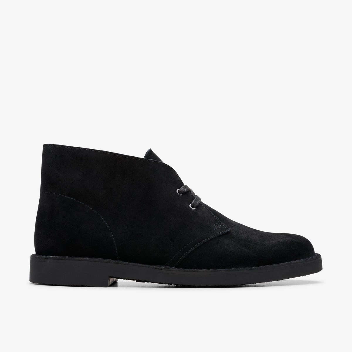 Clarks Men's Shepton Black Suede 26179926 | eBay