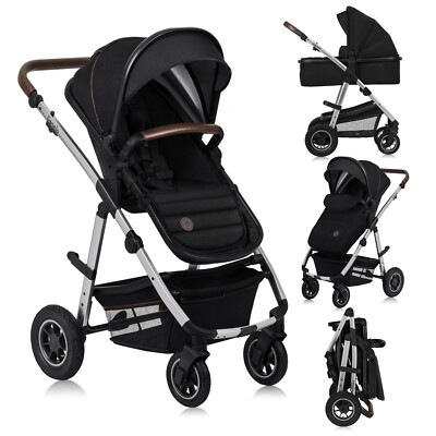 Kinderwagen Lionelo Amber 2in1 Kombi-Kinderwagen Buggy Reisebuggy faltbar
