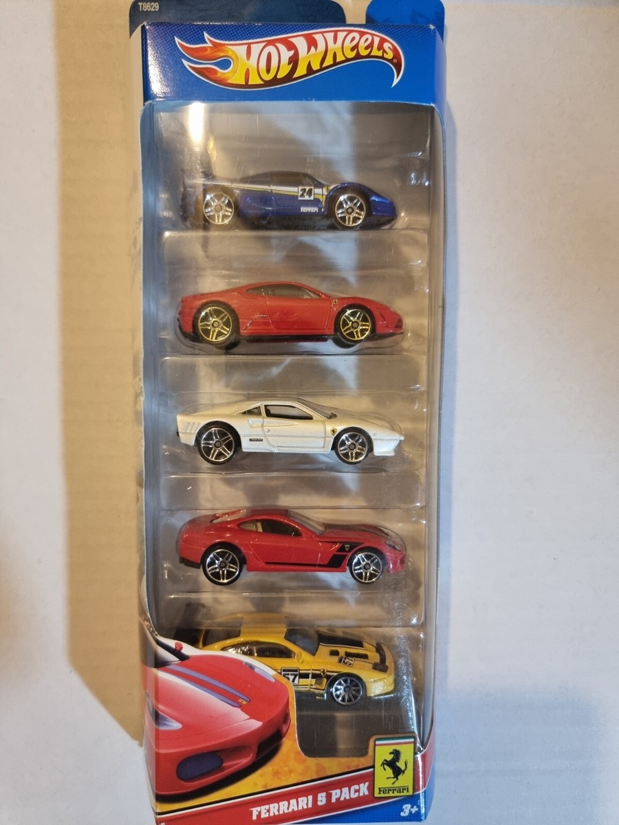 Hot Wheels Ferrari 5 Pack 2010 RARE DISCONTINUED F50 F430 288gto