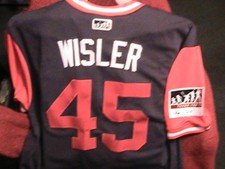 2017 MATT WISLER MLB PLAYERS WEEKEND SIGNED GW JERSEY UNIFORM MLB CERTIFICATED