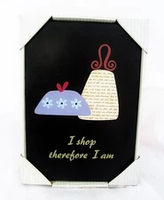 Mother's Day Novelty Wall Hanging Sign Plaque Fashion Shopping Purses Handbag