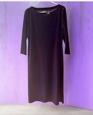 Vtg Y2K Purple VELVET DRESS Large 12/14 Whimsigoth Renfest Boho Violet KathieLee
