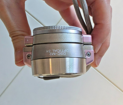 Used SONY Cyber-shot DSC-M2 strawberry milk 5.1MP Compact Camera