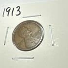 1913 Lincoln Wheat Penny Cent - G/VG Good or Better Very Nice