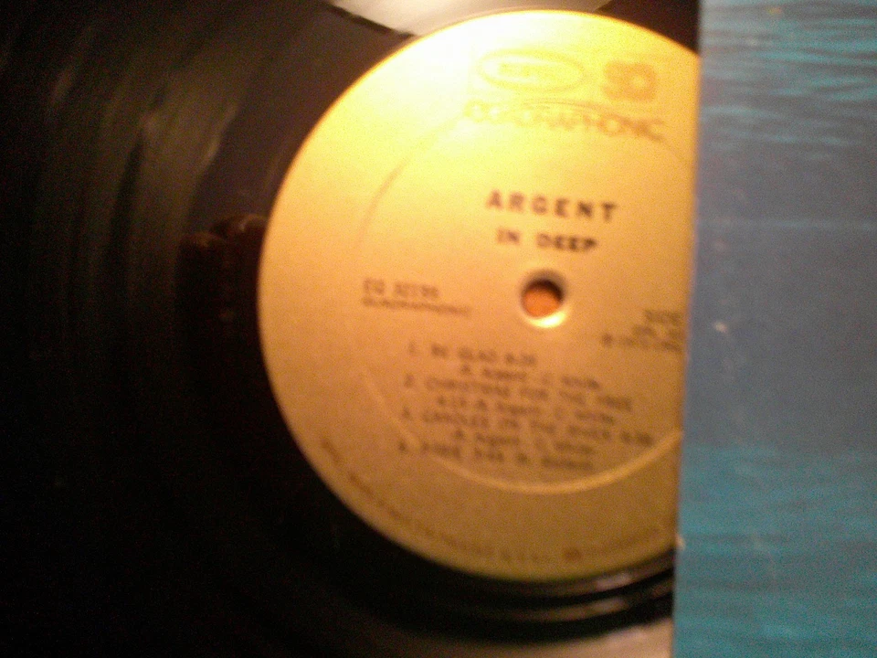 EPIC QUADRAPHONIC LP RECORD/ARGENT (ROD)/IN DEEP/ ZOMBIES/quad - Image 4 of 4