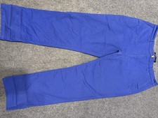 Tommy Hilfiger Cobalt Blue Straight leg Chino Pants Womens Size 12