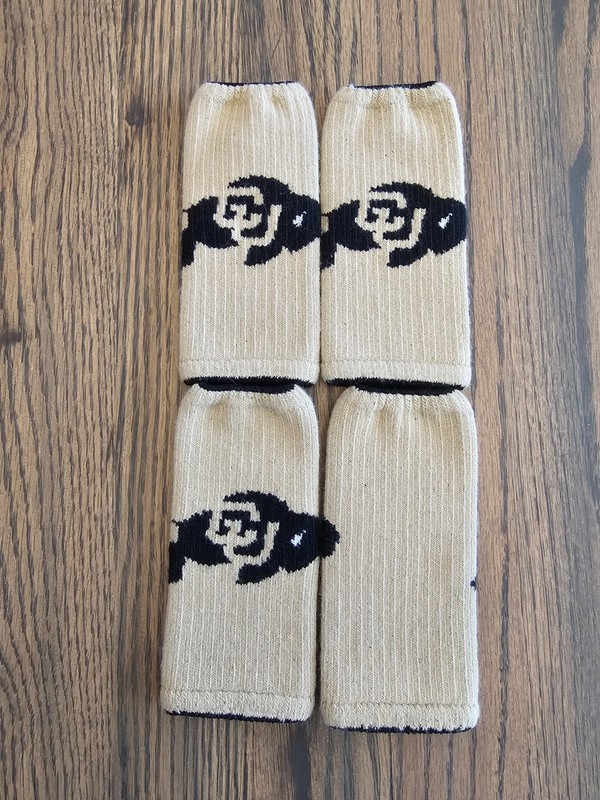 Lot of 4- Freaker Koozie Fits Every Bottle Insulator NCAA University Of Colorado
