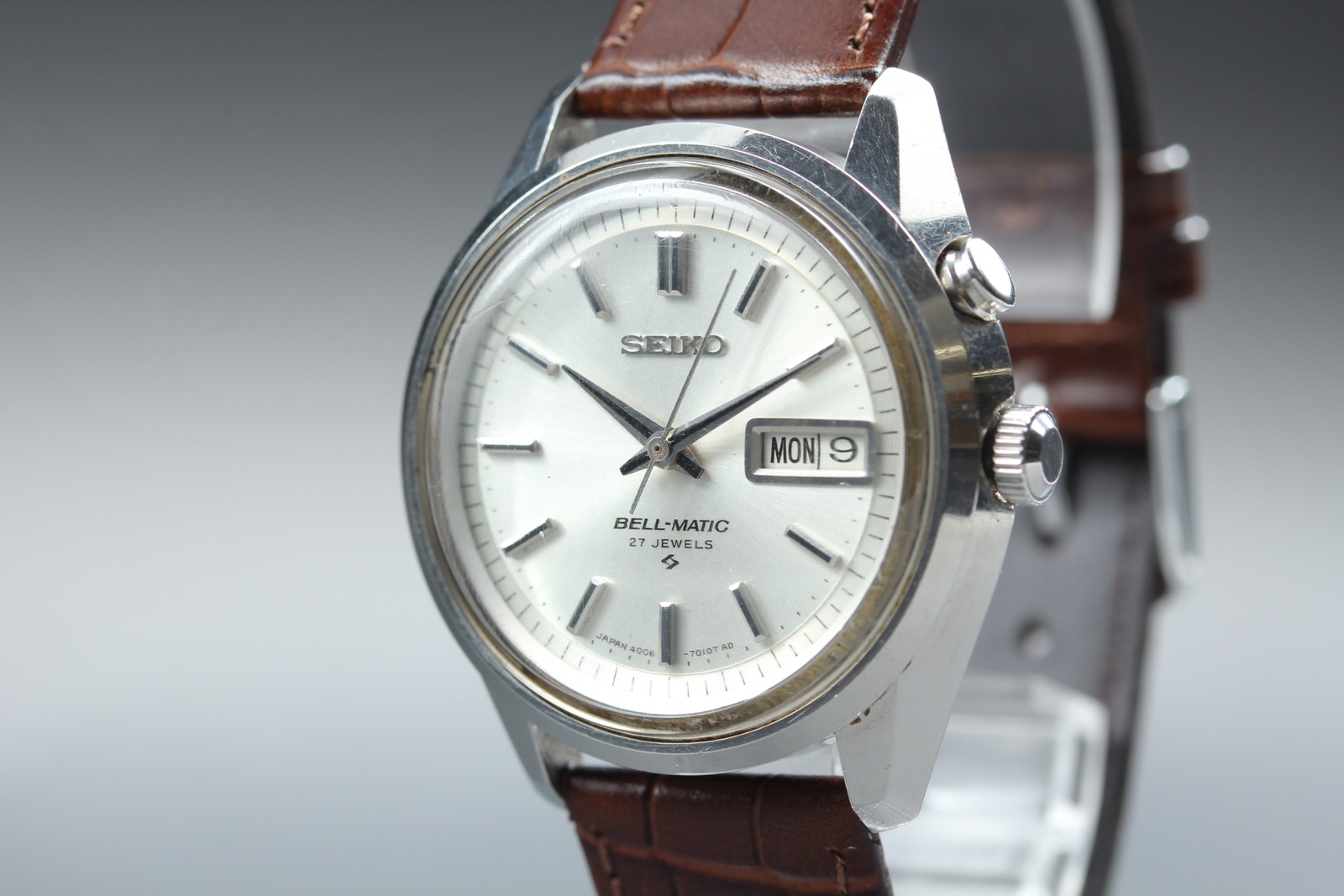 [Exc+5] Vintage Seiko Bell Matic 4006-7010 Automatic Men's Watch From JAPAN image 2