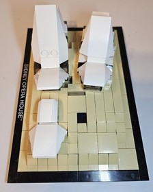 LEGO ARCHITECTURE: Sydney Opera House (21012) 100% Complete.  No Box Or Manual.
