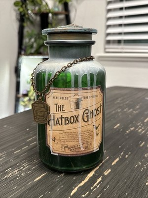Disney The Hatbox Ghost Host A Ghost Spirit Jar - The Haunted Mansion No Box