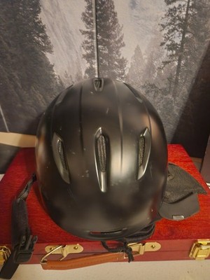 Giro Bevel Black Hard Shell Winter Sports Helmet with Vents and Ear Pads
