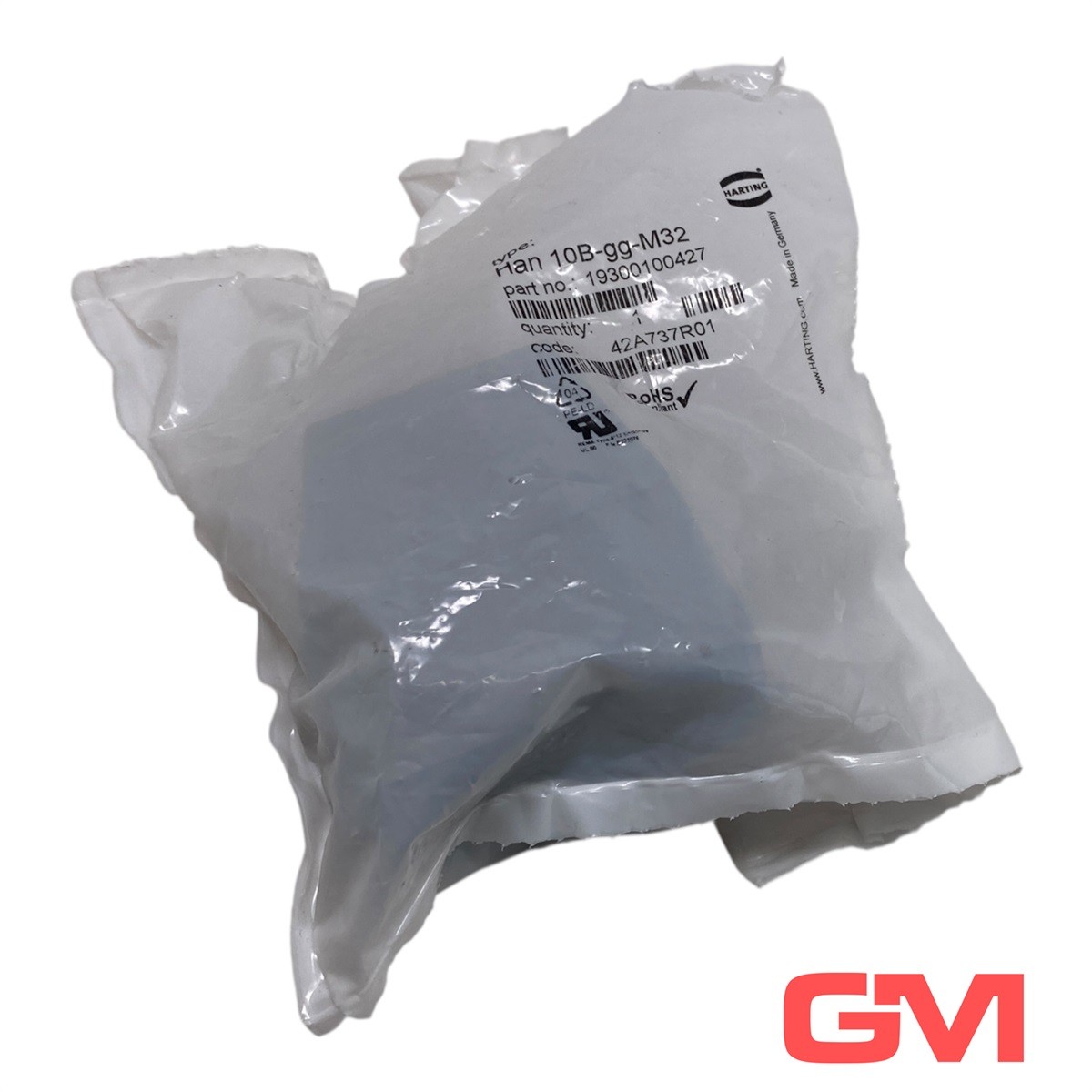 Harting Tüllengehäuse Han 10B-GG-M32 Hood Top Entry 19300100427