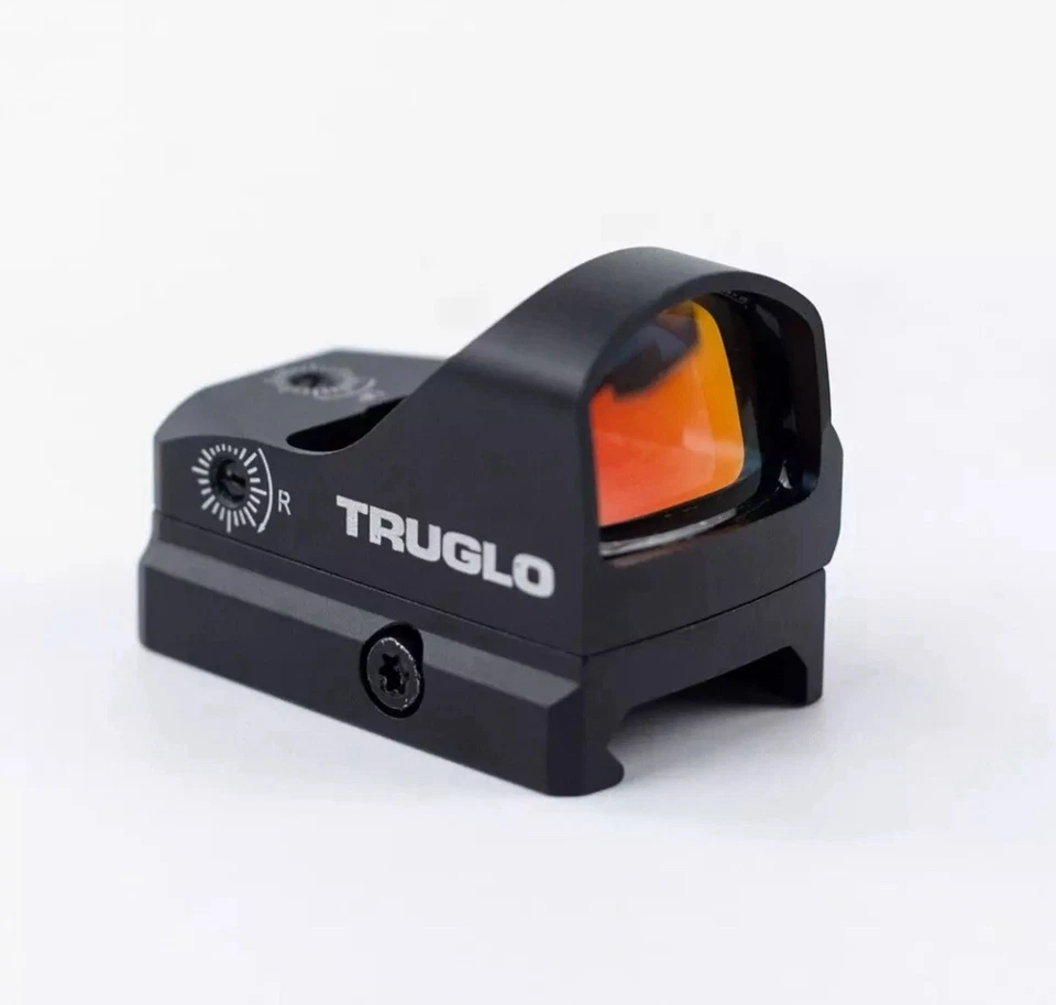 Mira abierta TruGlo Tru-Tec Micro Subcompacta 3 MOA punto rojo montaje de 4 postes Foto 3 de 4