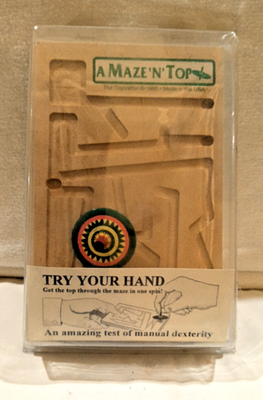 #ad A MAZE #x27;N#x27; TOP THE TOYCRAFTER 1995 $19.50